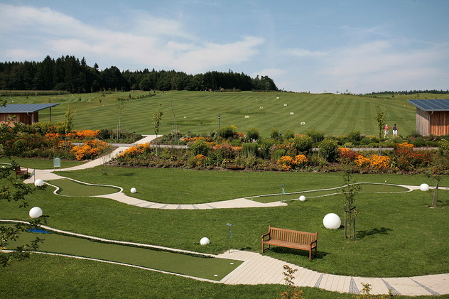 Drivingrange und Spielgolf