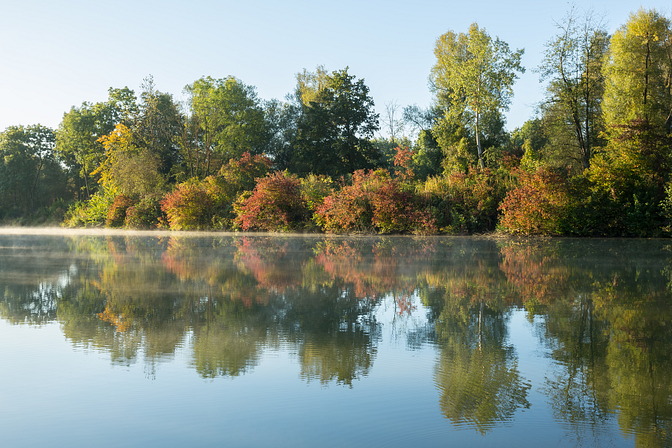 Herbststimmung am Weiher