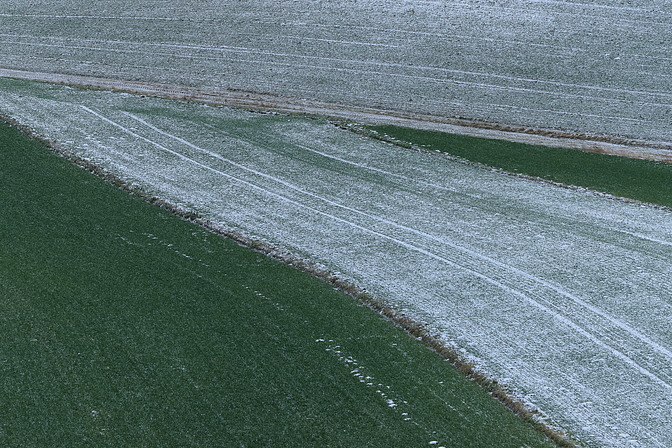 Winterliche Feldflur