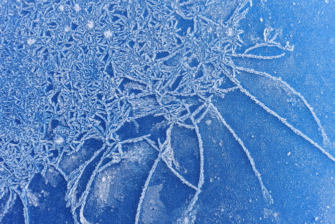 Eisstrukturen