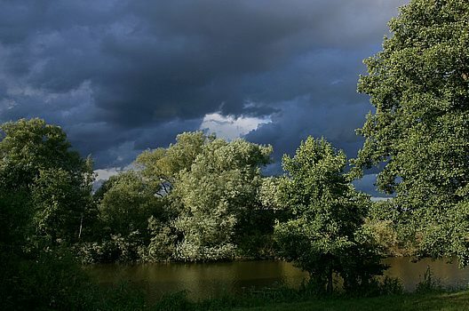 Dramatik am Fluß