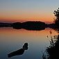 Blaue Stunde am Inn