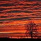 Himmel in Flammen