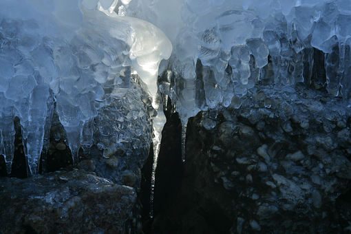 Eisiges Winterbild