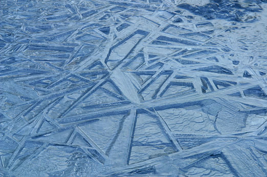 Wintermotiv Eis